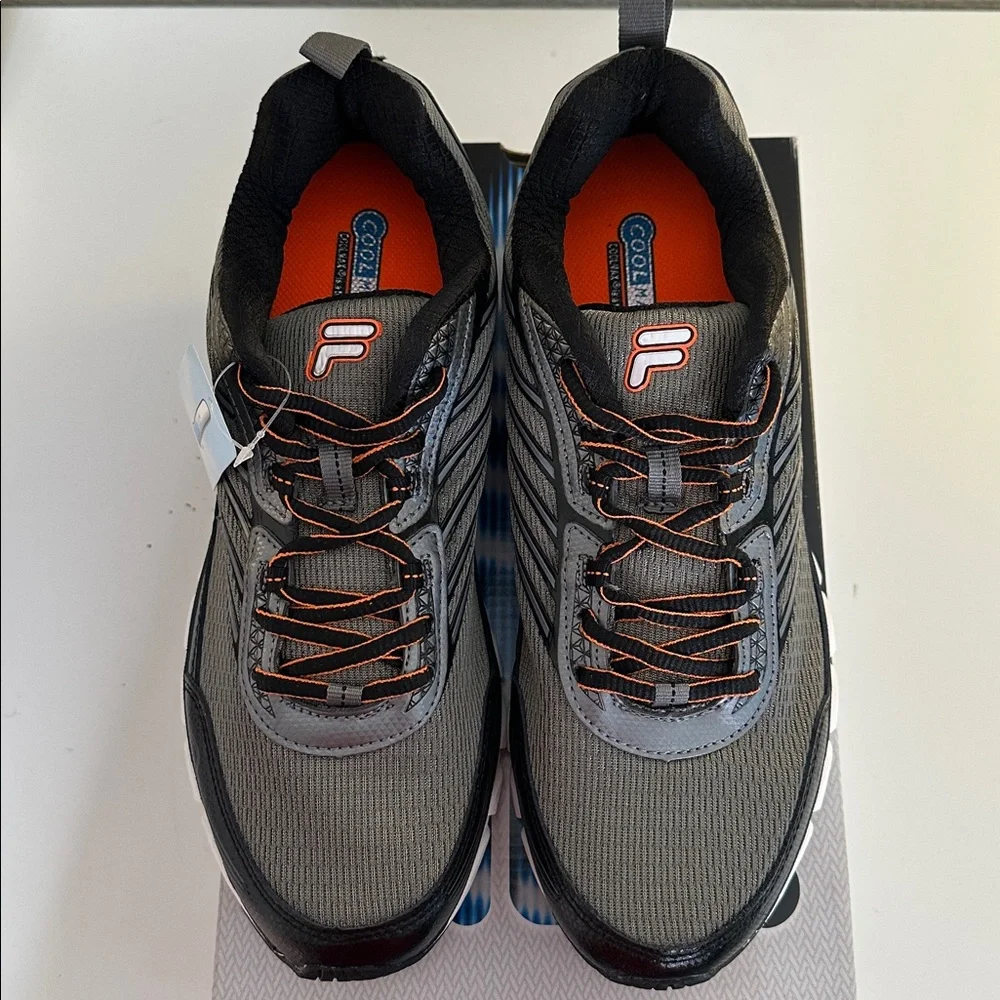 FILA Men's Windshift 12 Running Shoes Cool Max Wide Size 12 New‎ in Box!